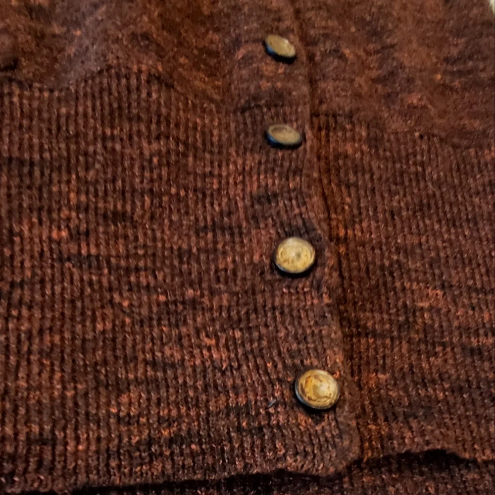 Tracy Reese Wool/Linen Cranberry Black Longline Vest Cardigan Sweater, Med, EUC - Picture 12 of 16